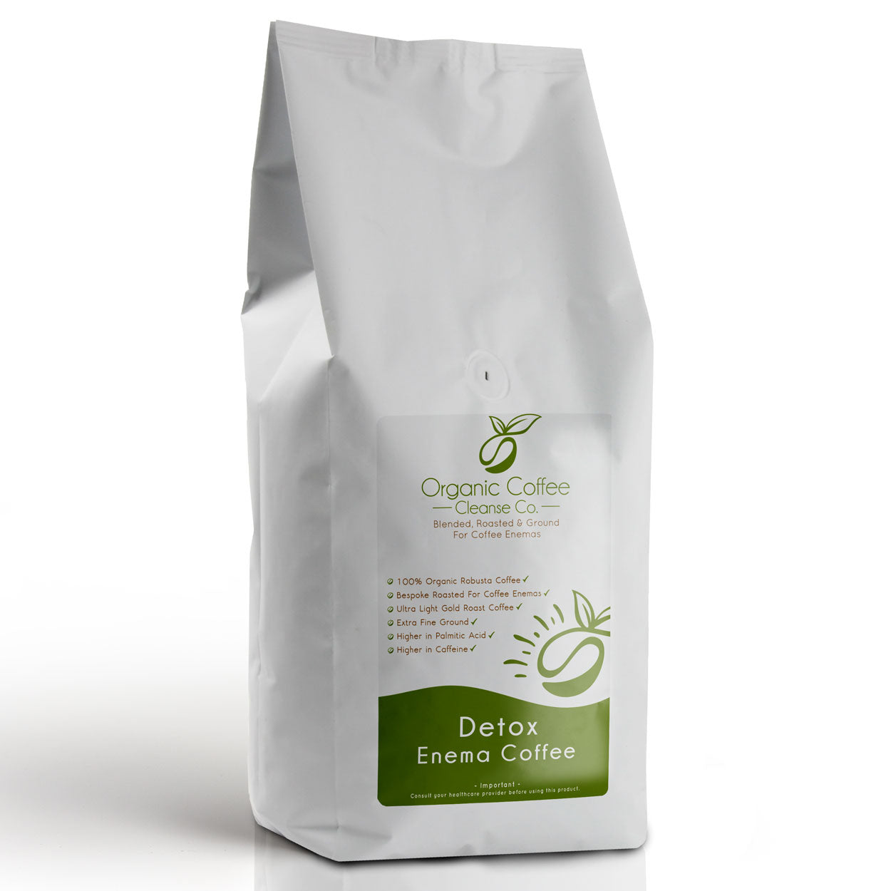 Coffee Enema 1kg Bag Ground