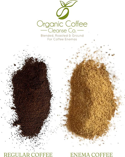 Coffee Enema 227g Bag Ground Colour Difference